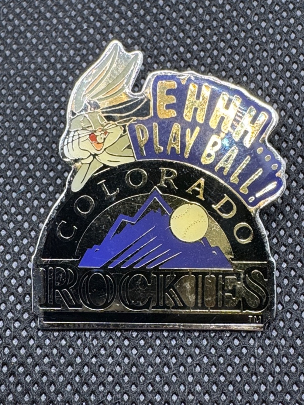 1993 Colorado Rockies 'Ehhh Play Ball!' Bugs Bunny Pin